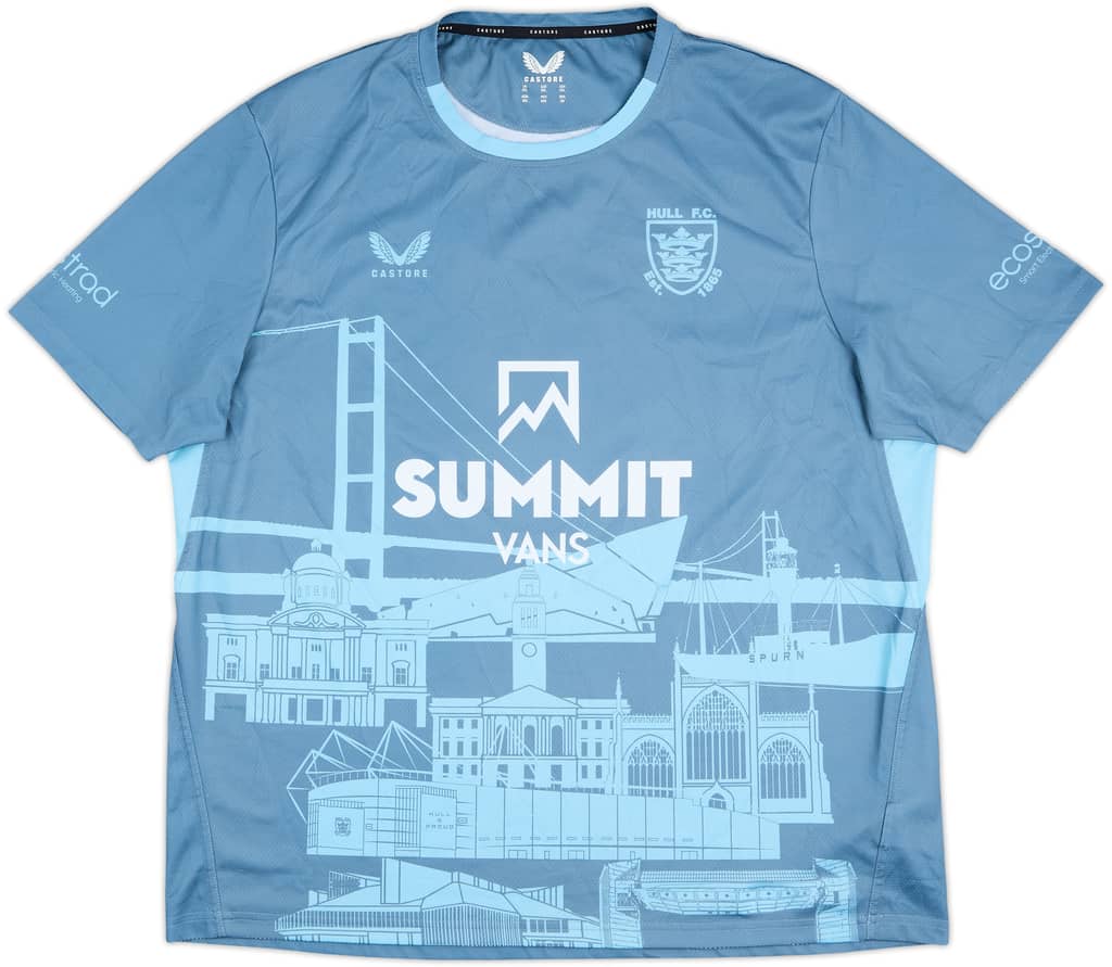 2025 Hull FC Castore Training Shirt - 10/10 - (XXL)