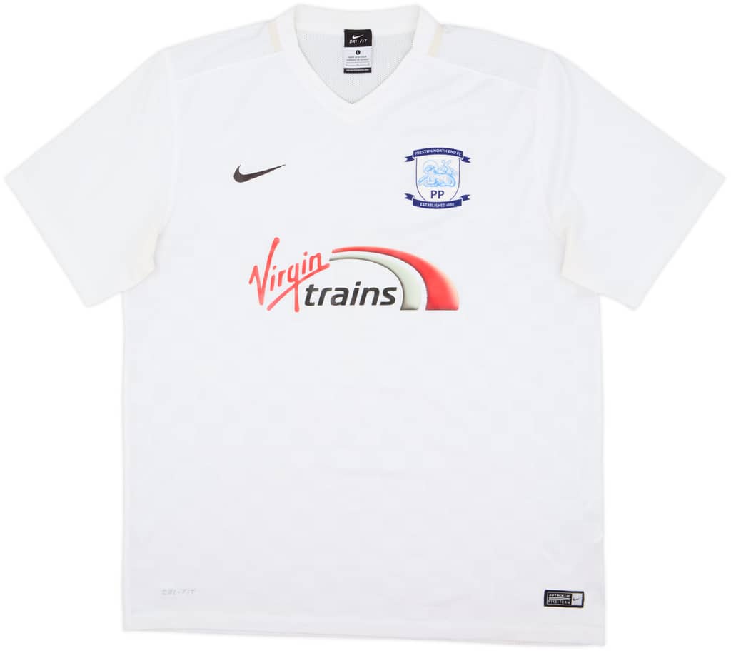 2015-16 Preston North End Home Shirt - 10/10 - (L)