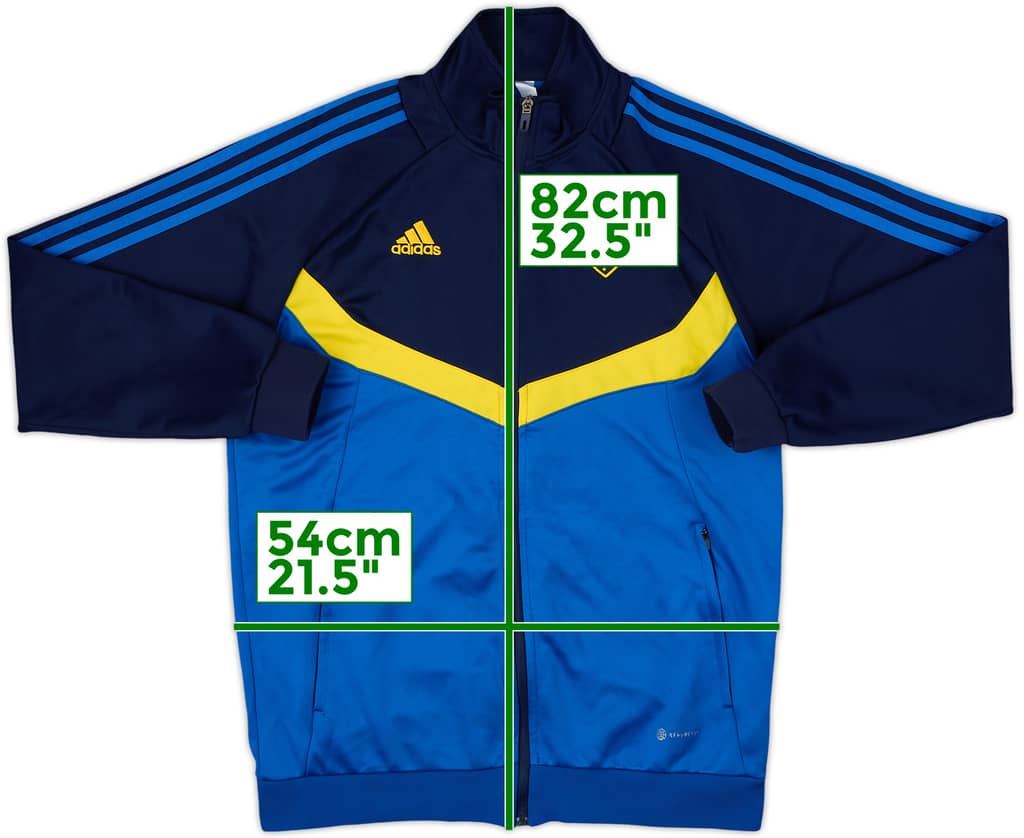 2022-23 Boca Juniors Chaqueta de chándal adidas - 8/10 - (XL)