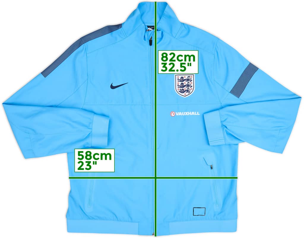 2013-14 England Nike Track Jacket - 6/10 - (XL)