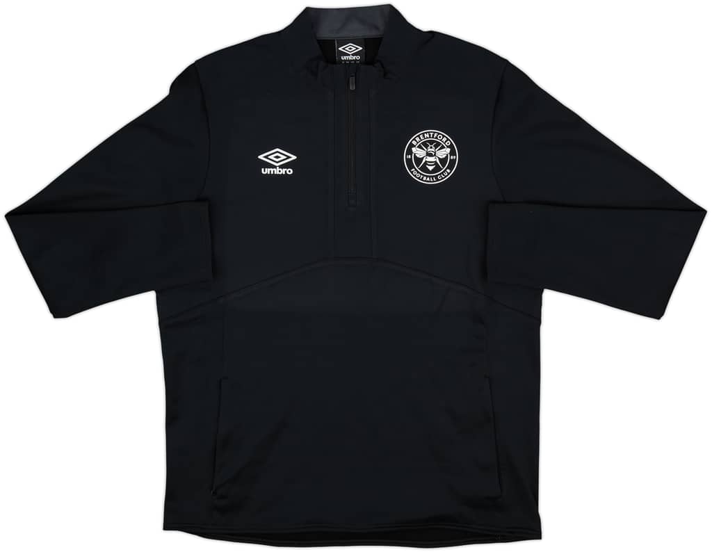 2021-22 Brentford Umbro 1/4 Zip Training Top - 8/10 - (L)