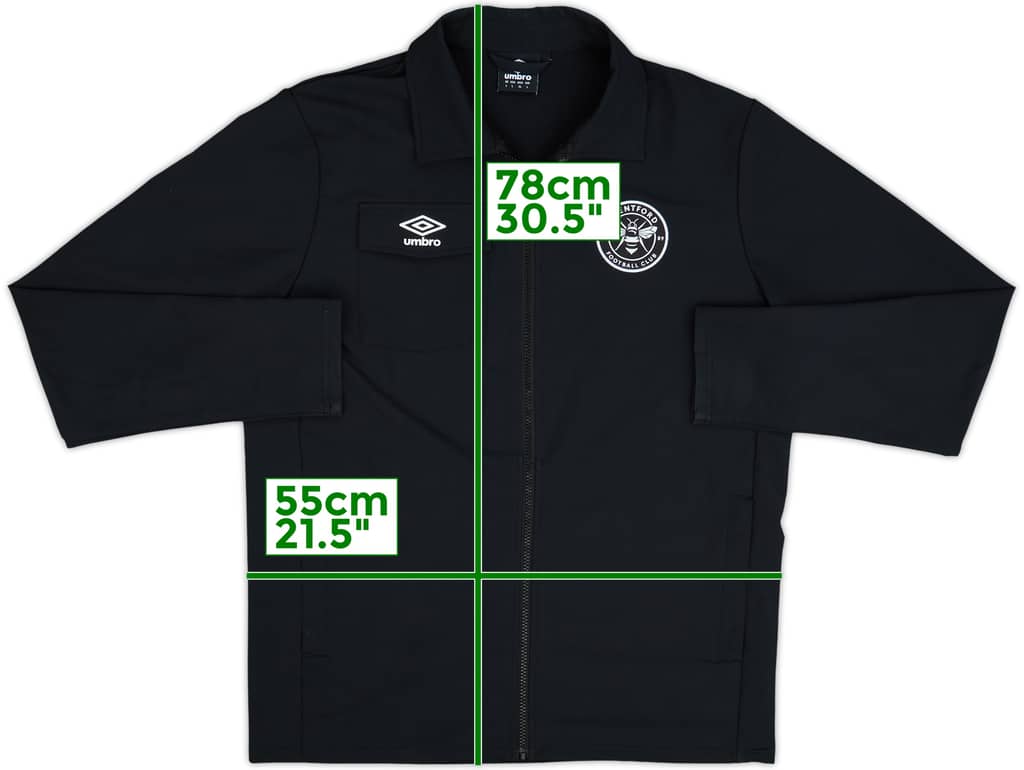 2021-22 Brentford Umbro Track Jacket - 8/10 - (L)