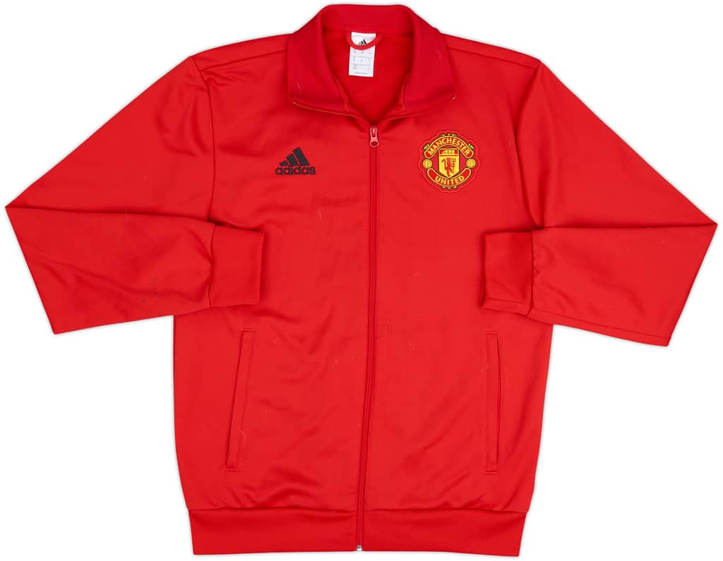 2018-19 Manchester United adidas Track Jacket - 8/10 - (M)