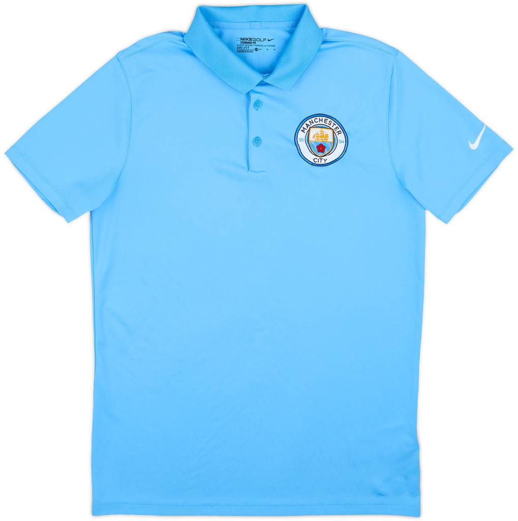 2017-18 Manchester City Nike Polo Shirt - 9/10 - (M)