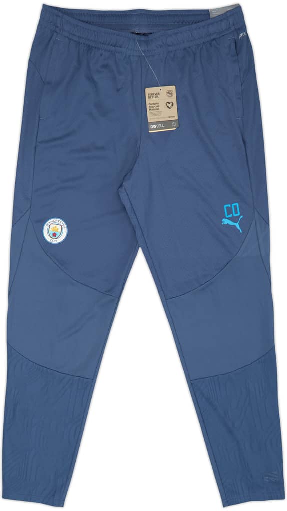 2024-25 Manchester City Puma Staff Issue Track Pants/Bottoms CO (L)