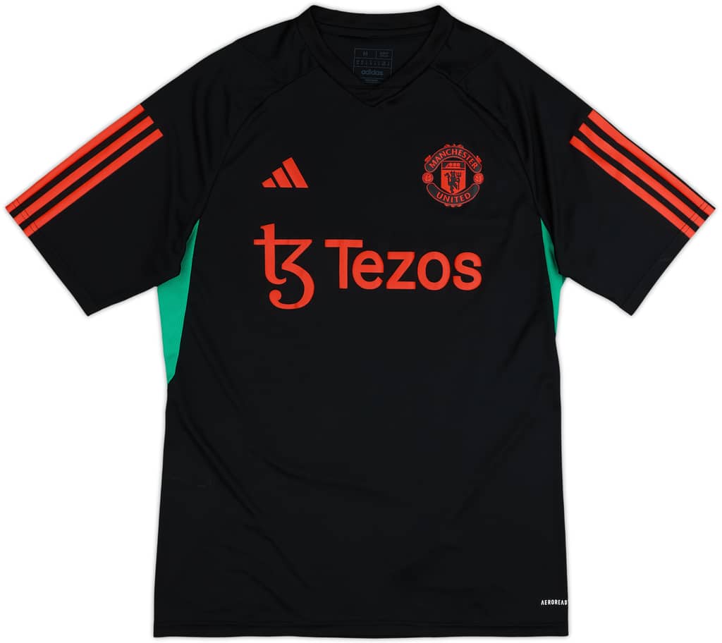 2023-24 Manchester United adidas Training Shirt - 10/10 - (M)