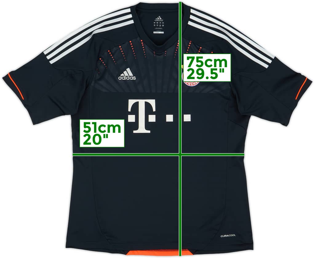 2012-13 Bayern Munich Third Shirt - 9/10 - (L)