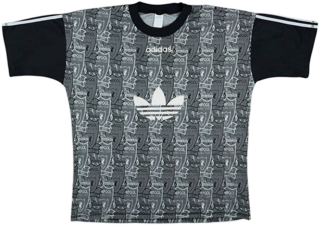 1995-96 Liverpool adidas Training Shirt - 8/10 - (XL)