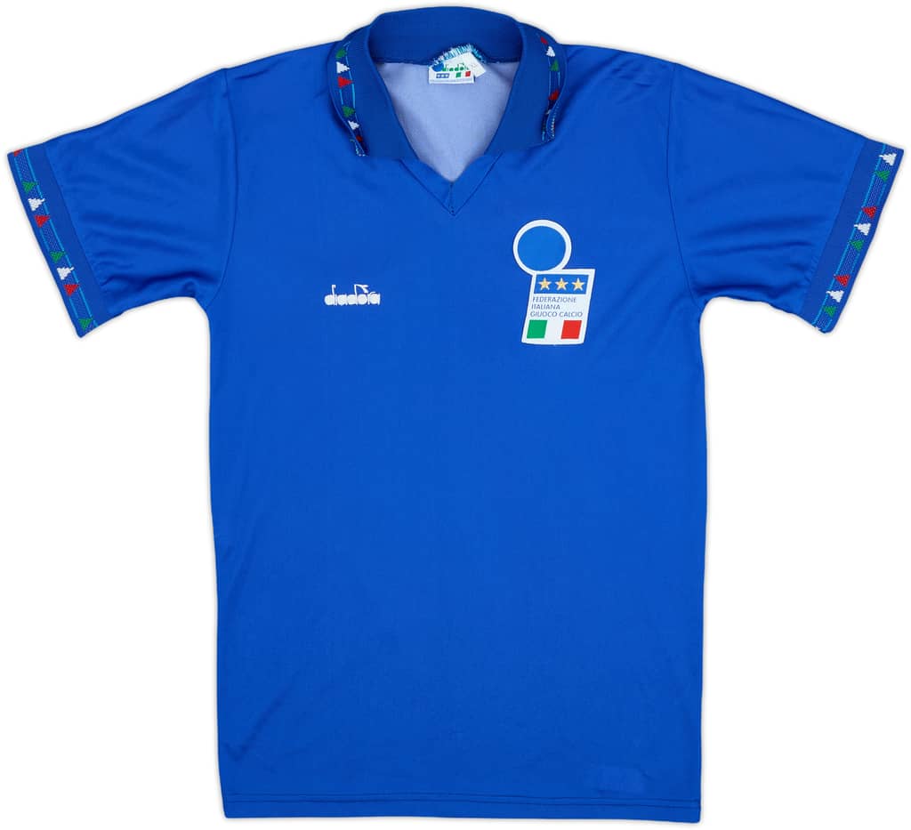1992-93 Italy Home Shirt - 7/10 - (XL)