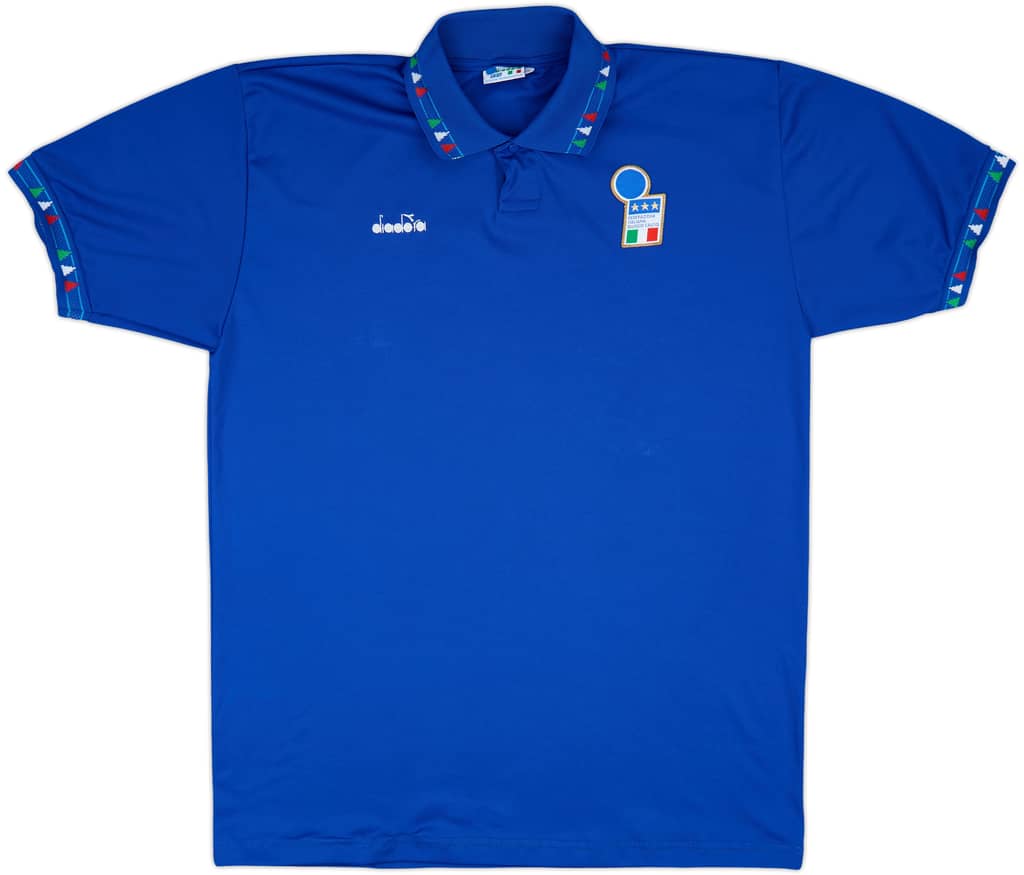 1992-93 Italy Home Shirt - 7/10 - (XL)