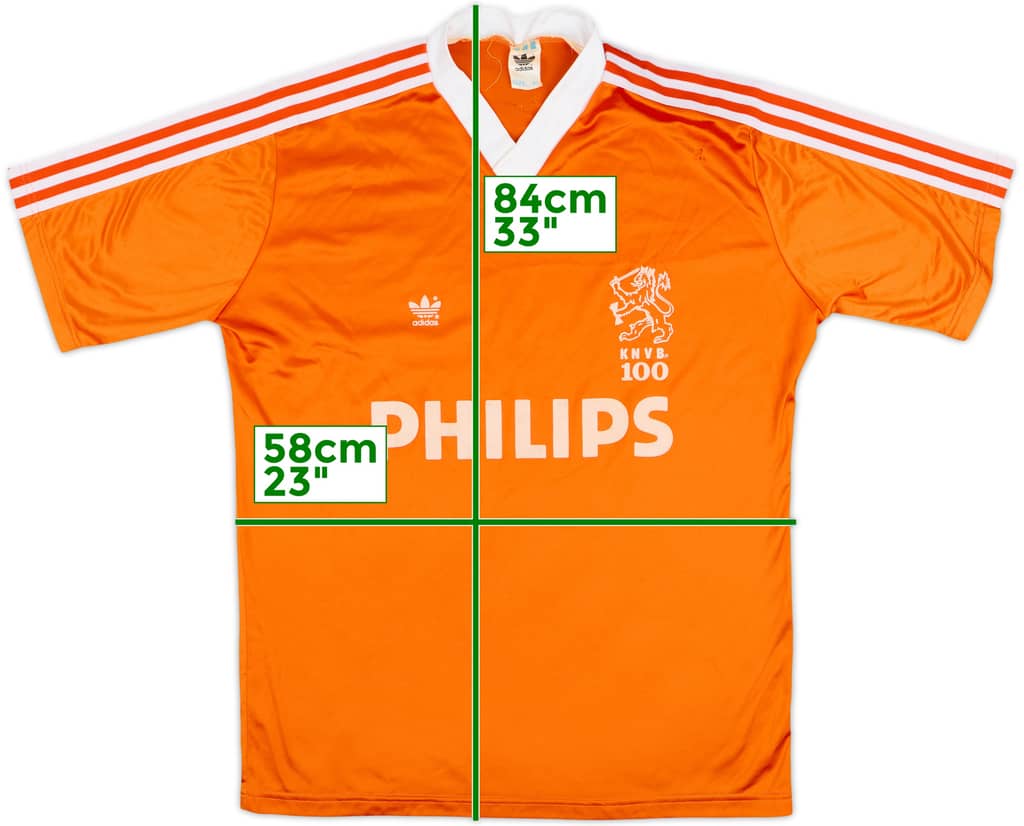1988-90 Netherlands Centenary Home Shirt - 5/10 - (XL)
