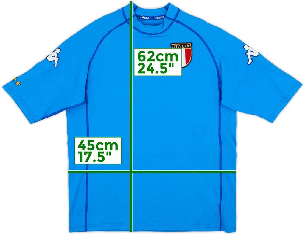 2000-01 Italy Basic Home Shirt - 5/10 - (M.Boys)