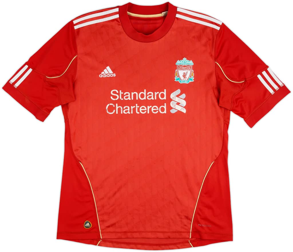 2010-12 Liverpool Home Shirt - 4/10 - (L)