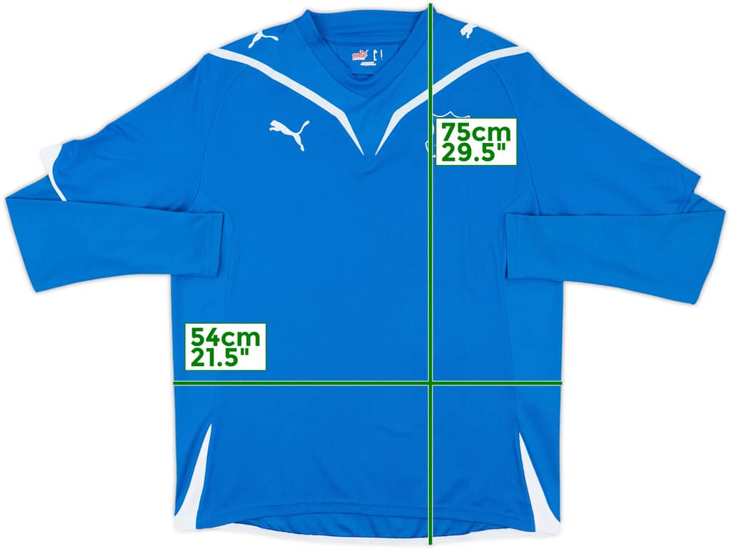 2009-11 TSG Hoffenheim Home L/S Shirt - 9/10 - (L)