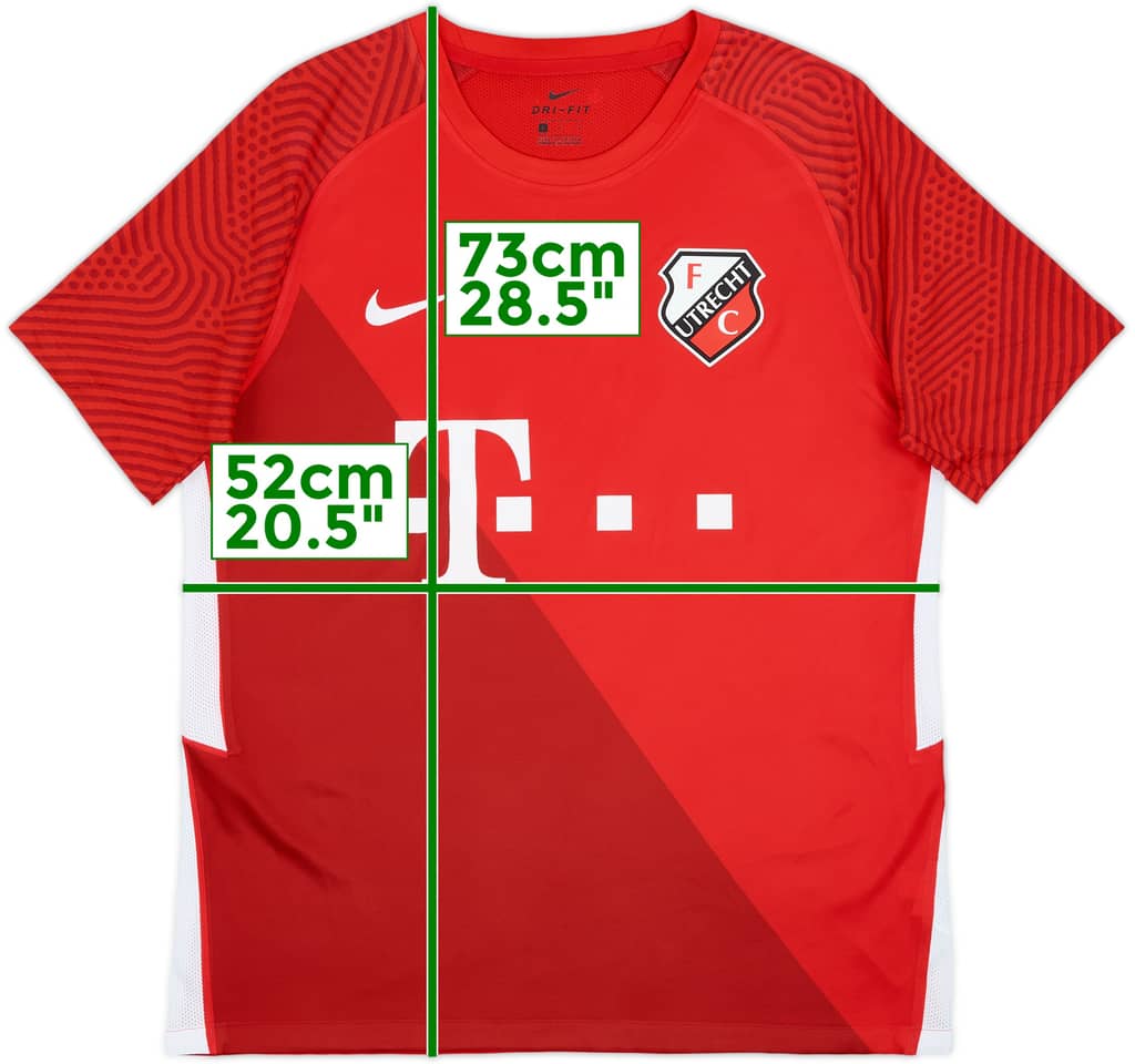 2021-22 Utrecht Home Shirt - 9/10 - (L)