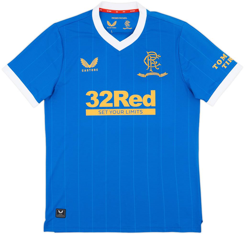 2021-22 Rangers Home Shirt  - 6/10 - (S)