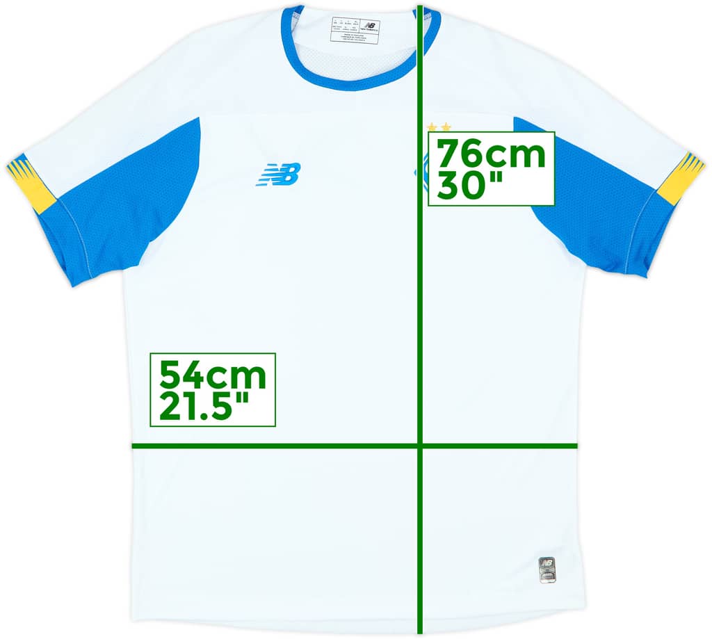 2019-20 Dynamo Kyiv Home Shirt - 9/10 - (L)