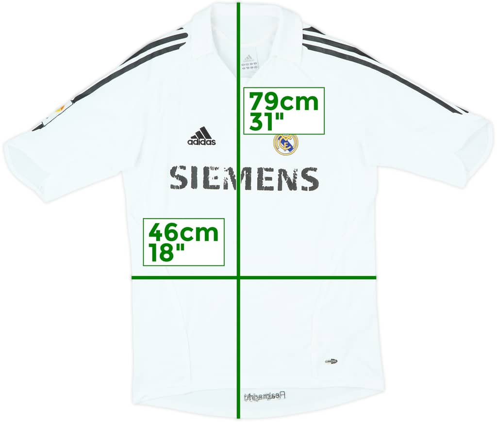 2005-06 Real Madrid Home Shirt - 4/10 - (S)