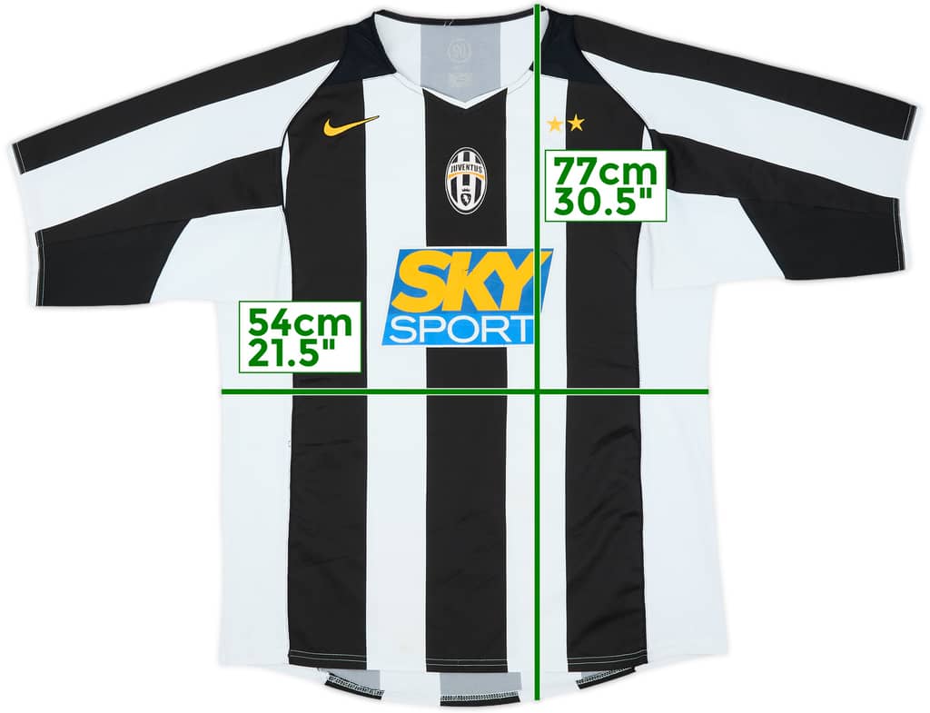 2004-05 Juventus Home Shirt - 6/10 - (L)