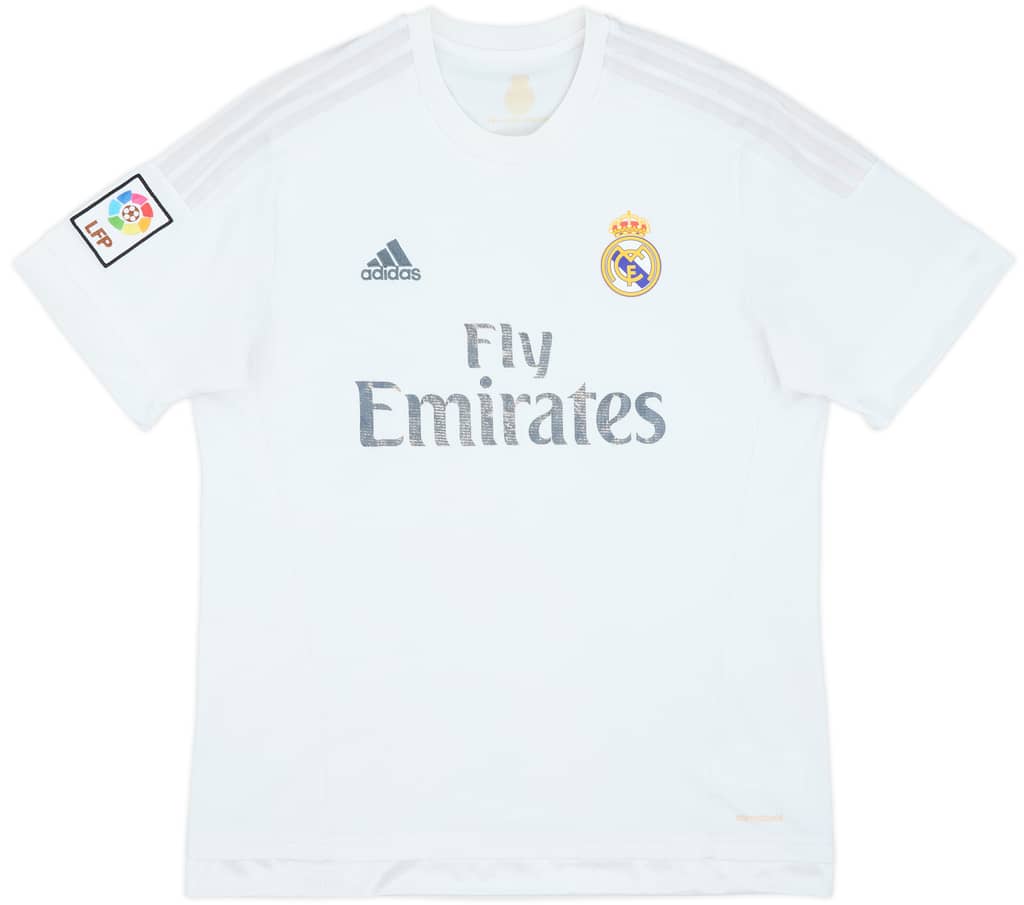2015-16 Real Madrid Home Shirt - 5/10 - (L)