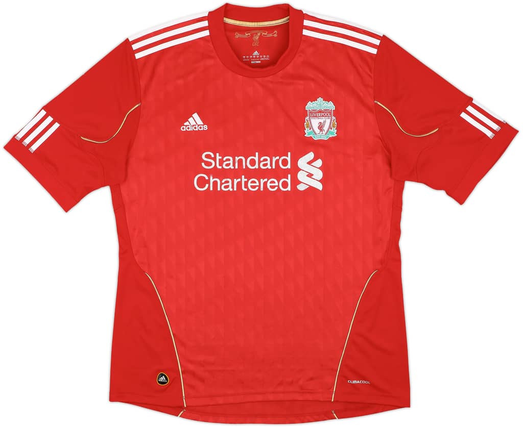 2010-12 Liverpool Home Shirt - 4/10 - (XL)