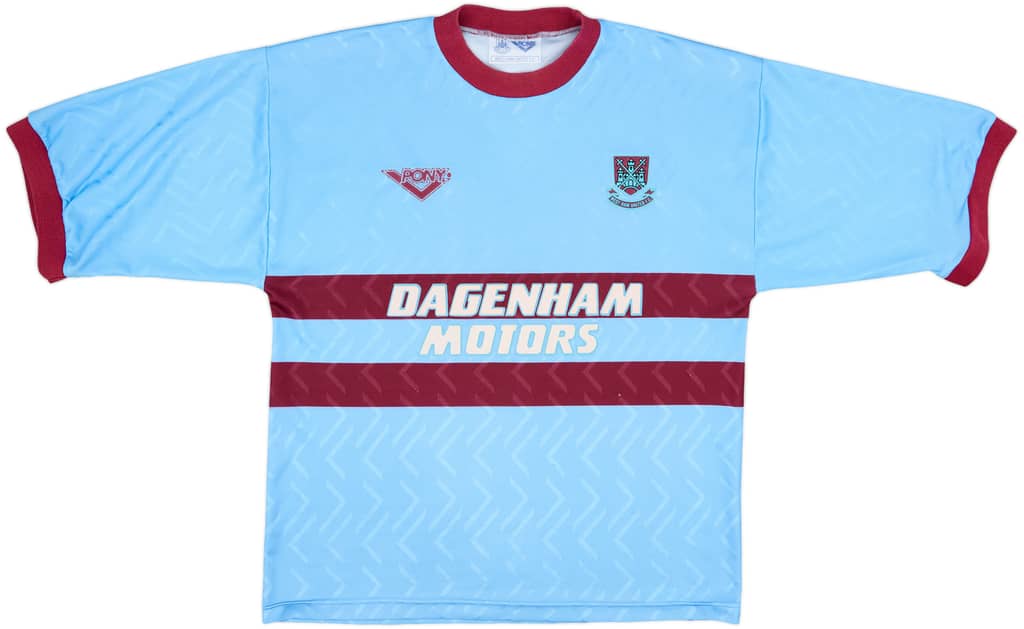 1993-95 West Ham Away Shirt - 6/10 - (XL)