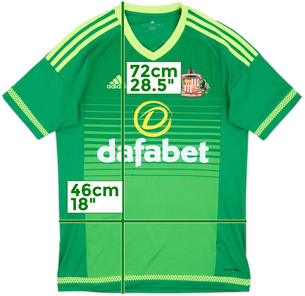 2015-16 Sunderland Away Shirt - 7/10 - (S)