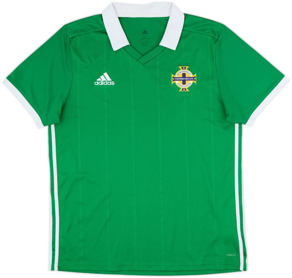 2018-19 Northern Ireland Home Shirt - 6/10 - (L)