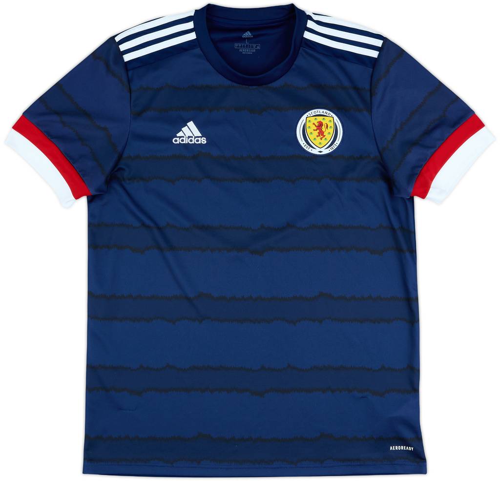 2020-22 Scotland Home Shirt - 9/10 - (L)
