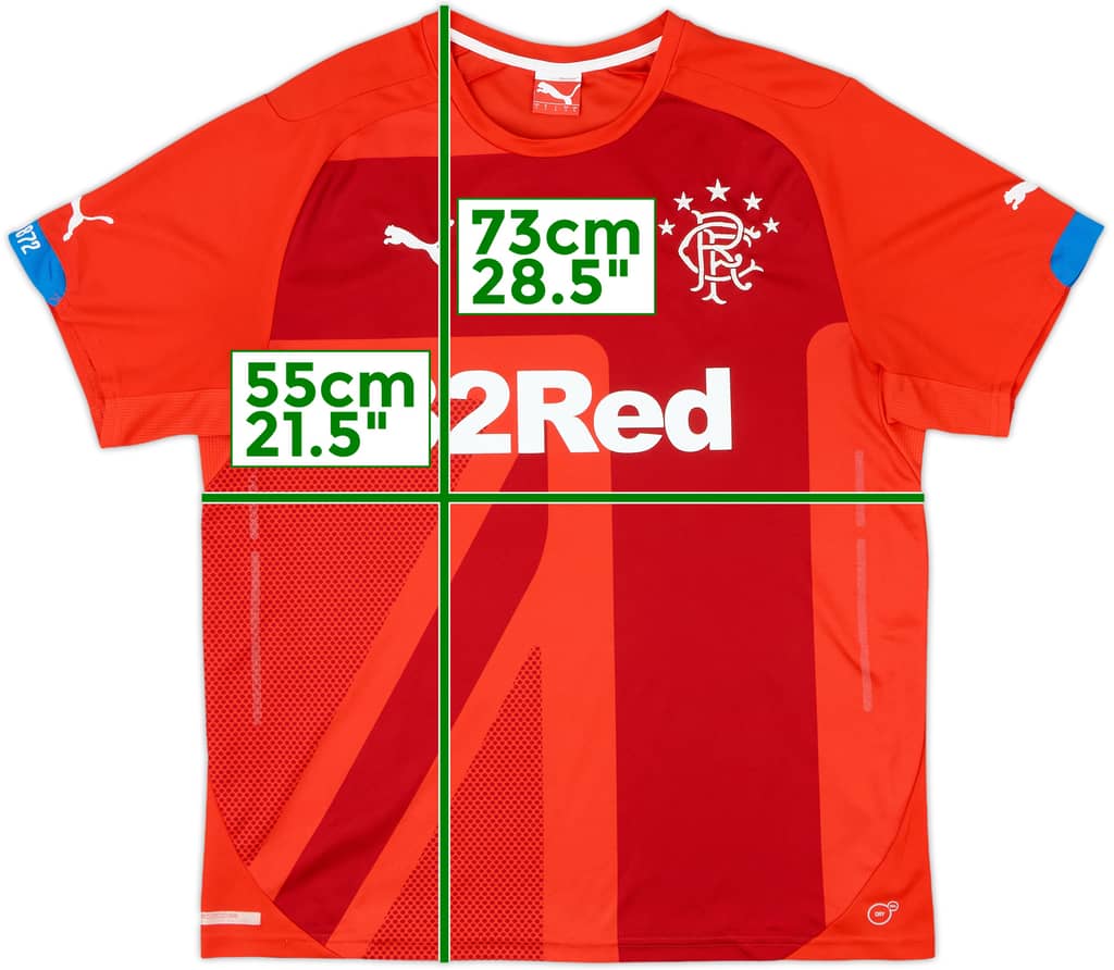 2014-15 Rangers Third Shirt - 10/10 - (L)