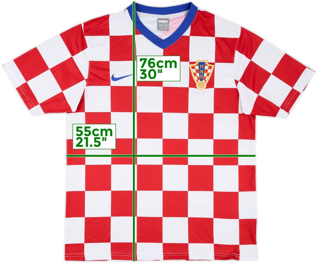 2008-09 Croatia Basic Home Shirt - 4/10 - (L)