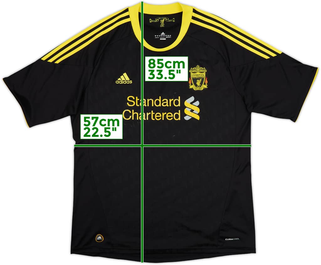 2010-11 Liverpool Third Shirt - 5/10 - (XL)