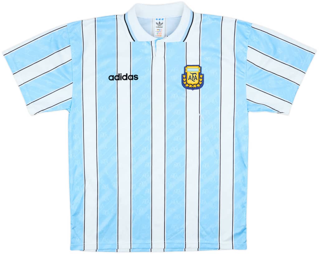1996 Argentina Prototype Home Shirt - 6/10 - (L)