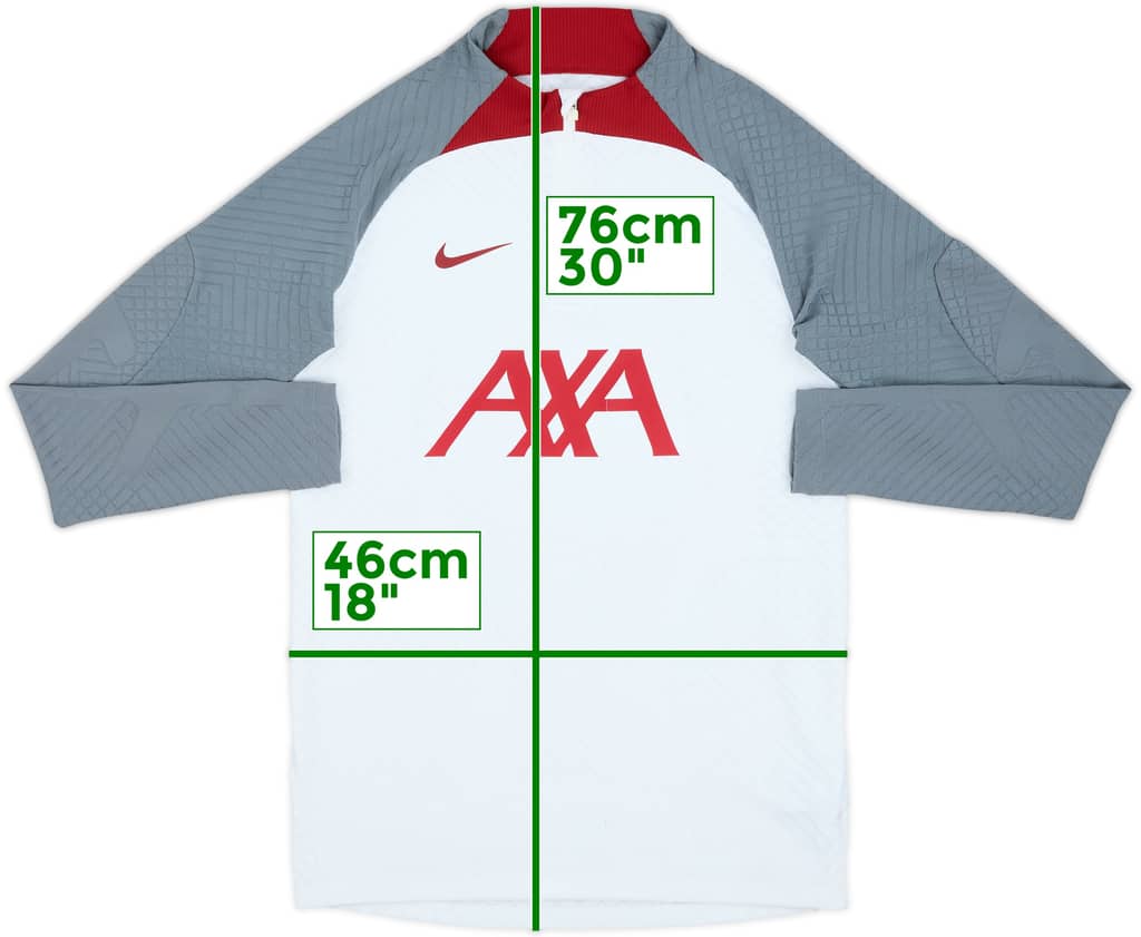 2022-23 Liverpool Nike Dri-Fit ADV 1/4 Zip Training Top - 8/10 - (S)