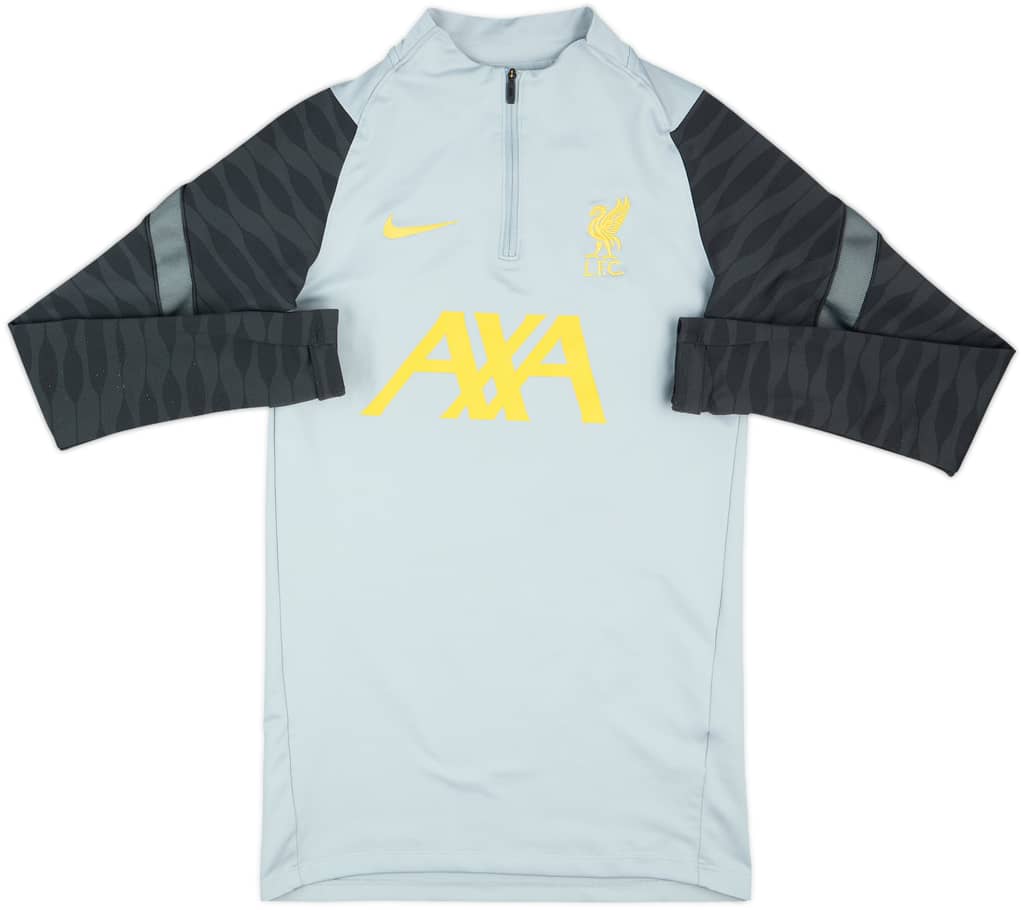 2021-22 Liverpool Nike 1/4 Zip Training Top - 8/10 - (XS)