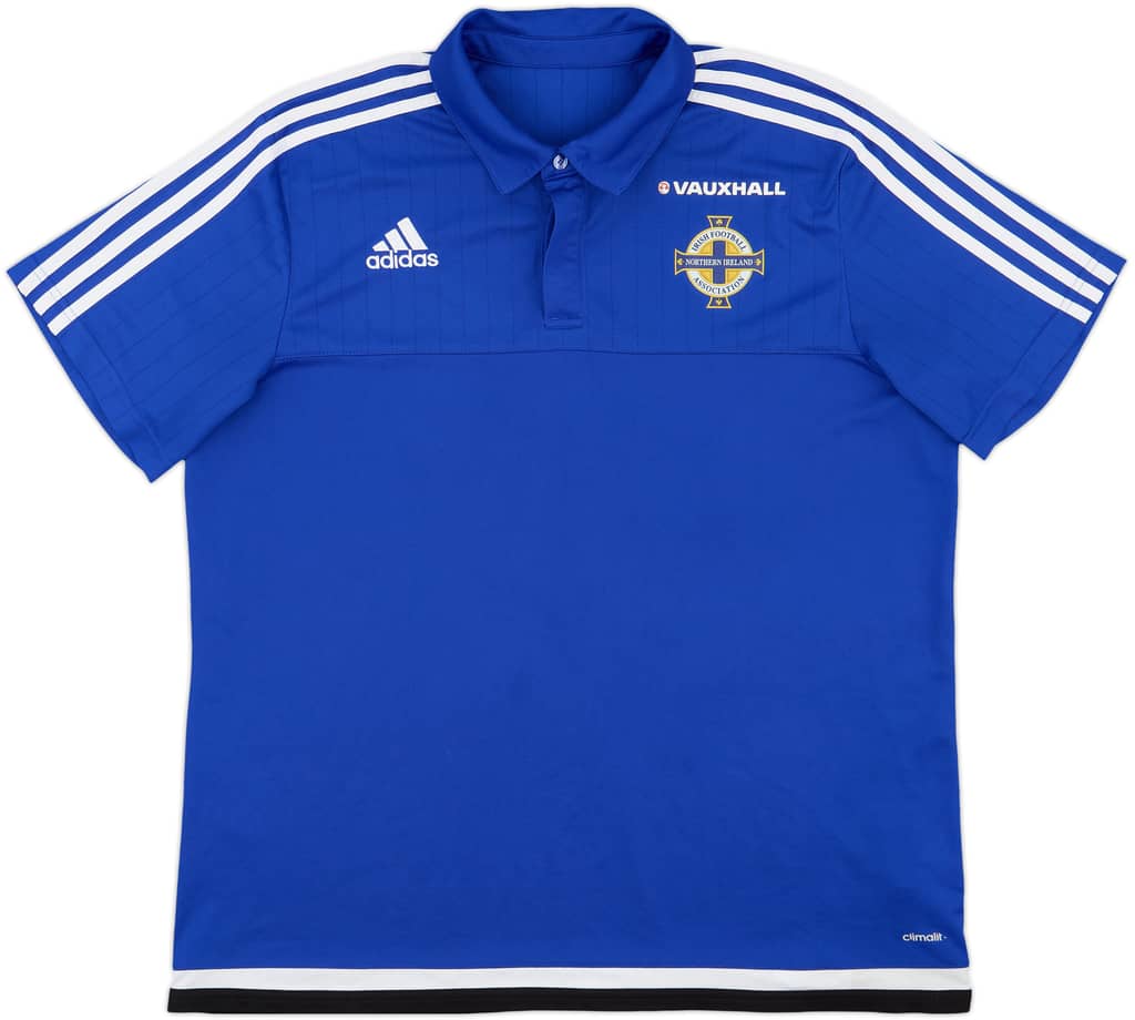 2016-18 Northern Ireland adidas Polo Shirt - 8/10 - (XL)