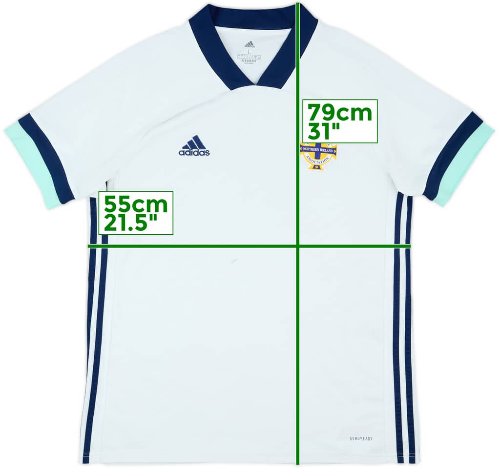 2020-21 Northern Ireland Away Shirt - 6/10 - (L)