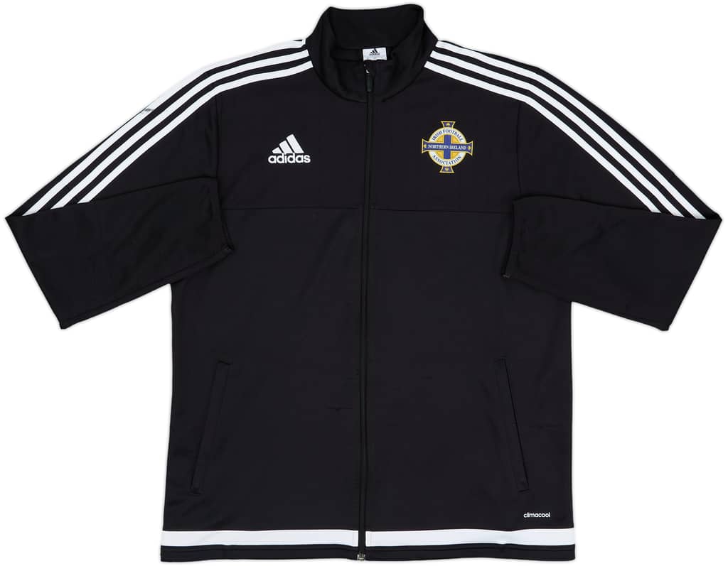 2015-16 Northern Ireland adidas Track Jacket - 7/10 - (L)