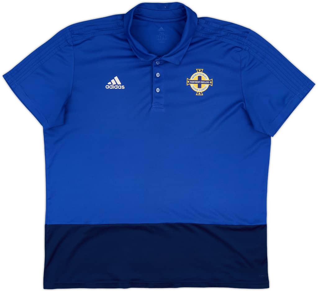 2017-18 Northern Ireland adidas Polo Shirt - 10/10 - (XXL)