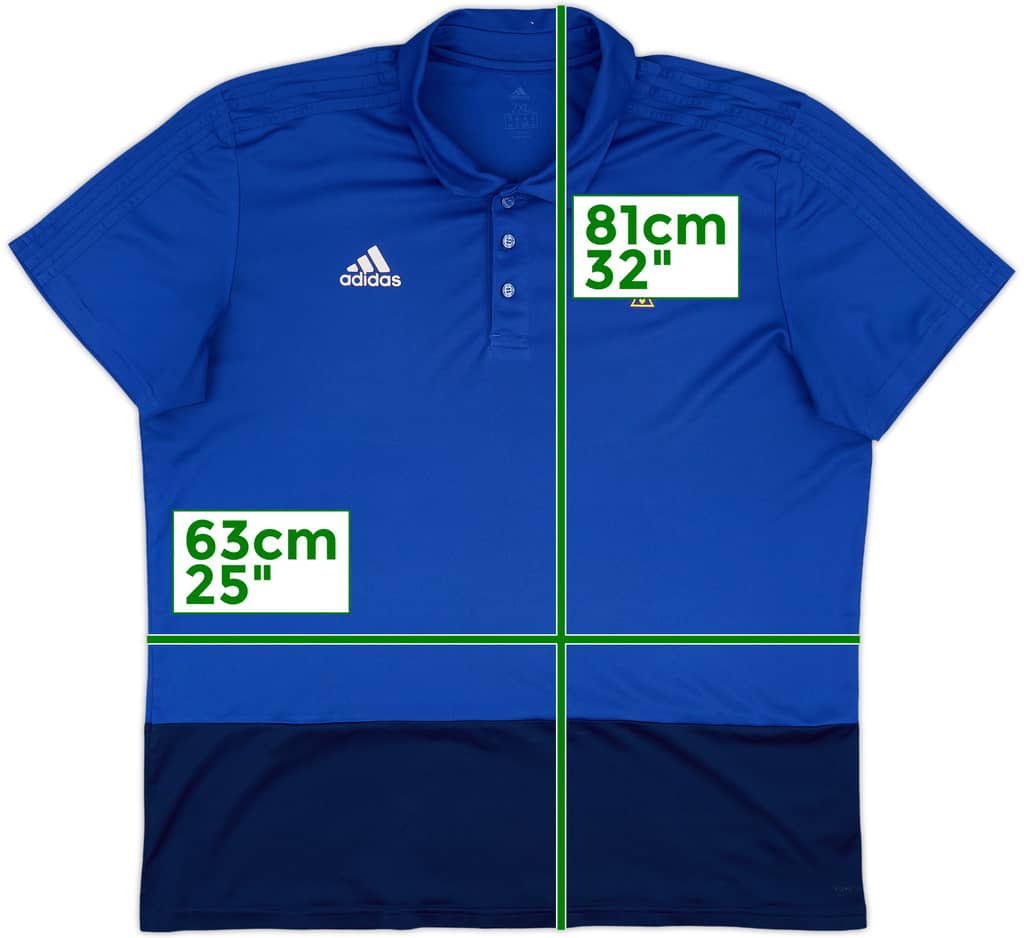 2017-18 Northern Ireland adidas Polo Shirt - 10/10 - (XXL)