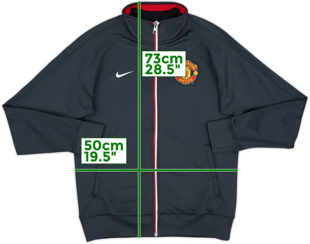 2012-13 Manchester United Nike Track Jacket - 8/10 - (M)