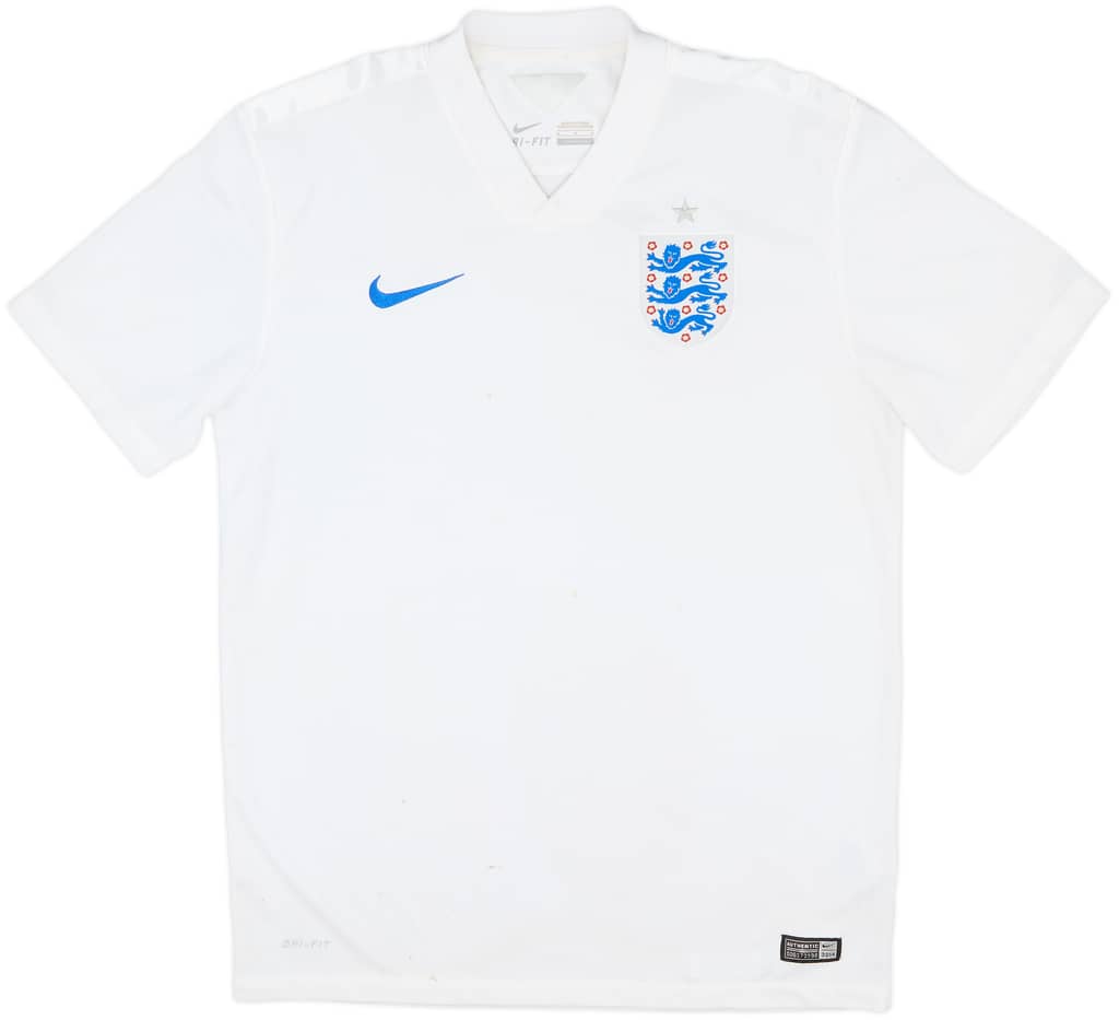 2014-15 England Home Shirt - 5/10 - (M)