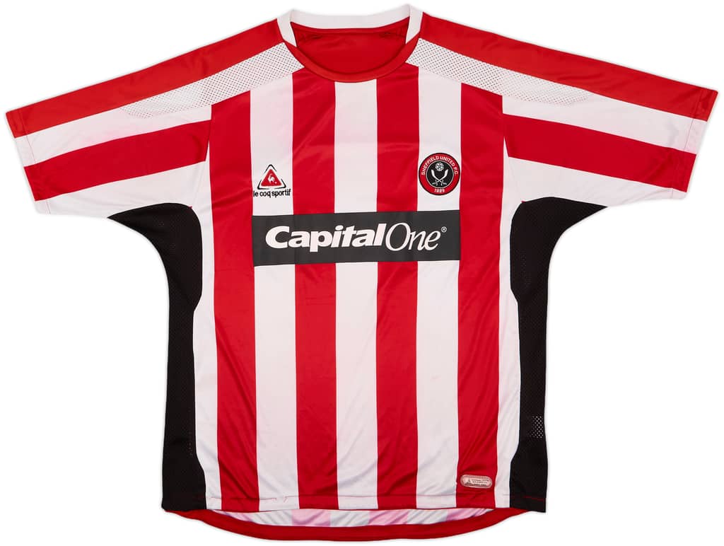 2007-08 Sheffield United Home Shirt - 4/10 - (XL)