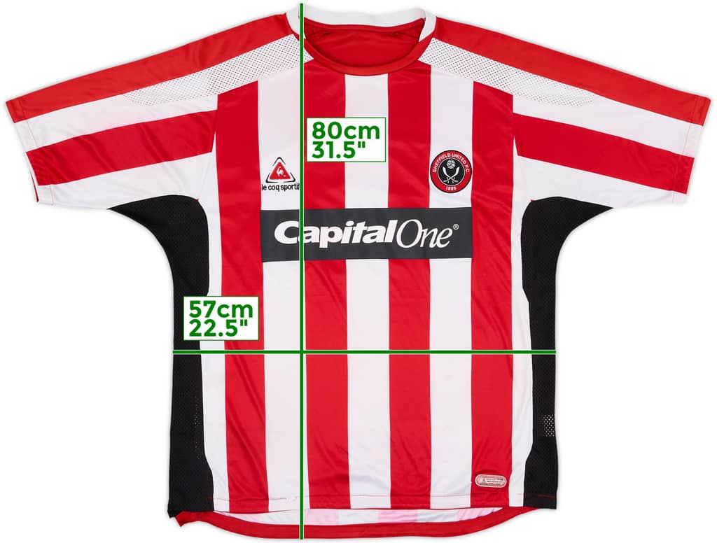 2007-08 Sheffield United Home Shirt - 4/10 - (XL)