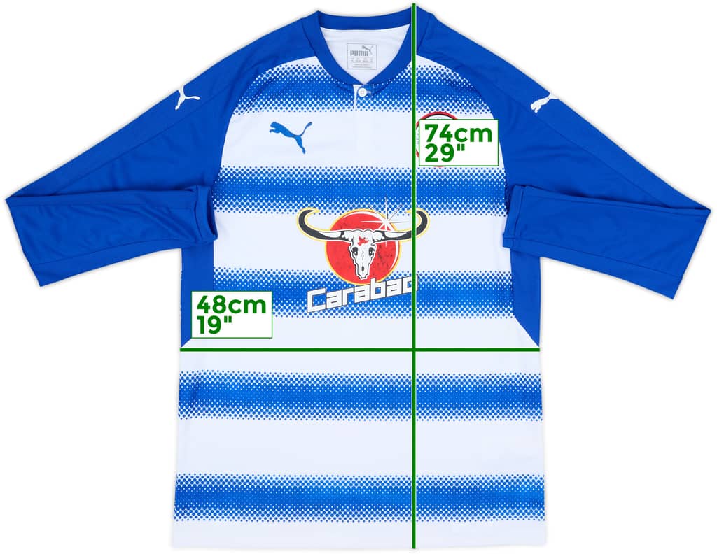 2017-18 Reading Home L/S Shirt - 5/10 - (M)