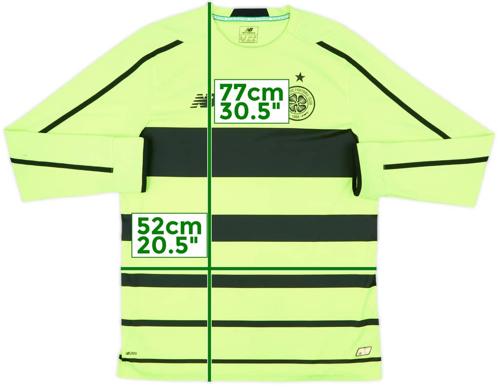 2015-16 Celtic Third L/S Shirt - 7/10 - (L)