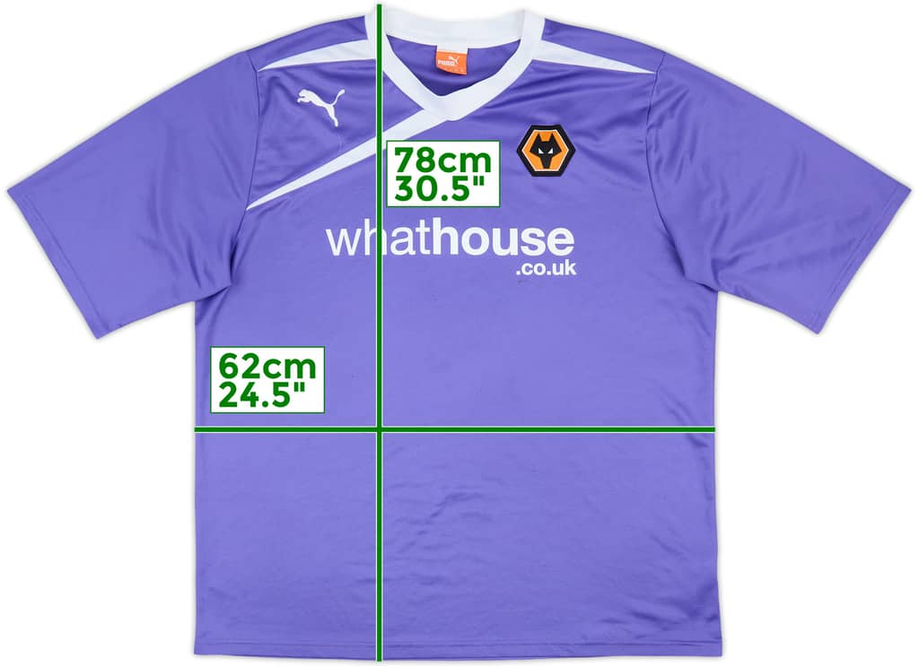 2013-14 Wolves Away Shirt - 7/10 - (XXL)