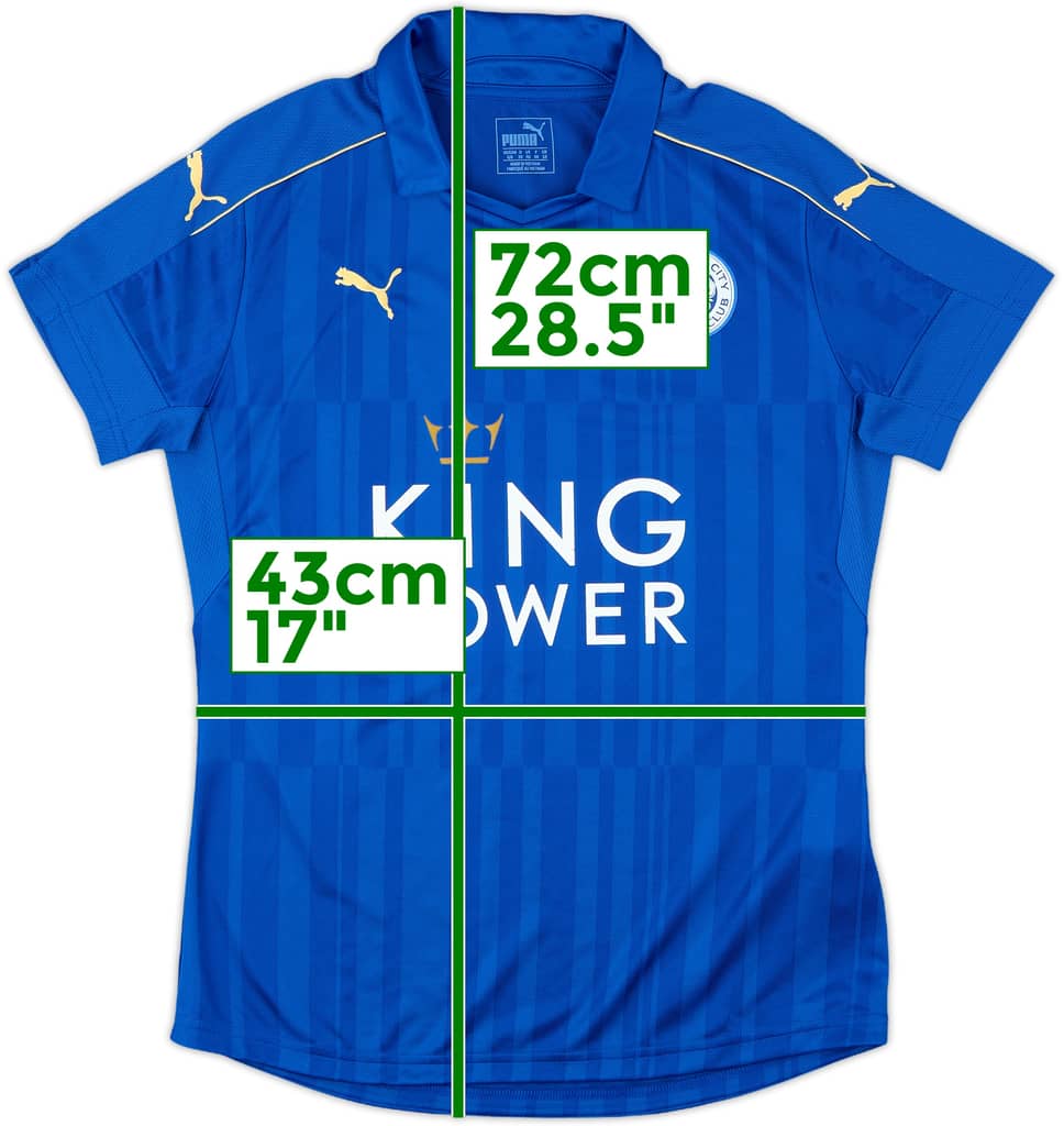 2016-17 Leicester Home Shirt - 9/10 - (Women's S)