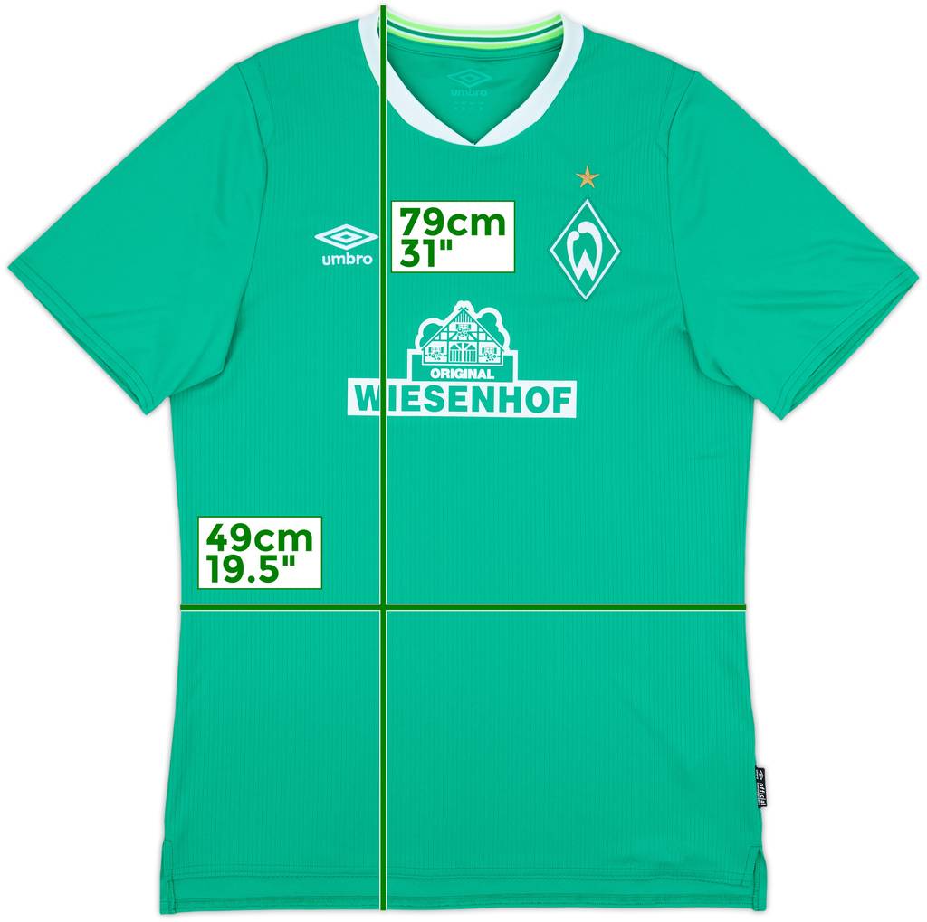 2019-20 Werder Bremen Home Shirt - 10/10 - (M)