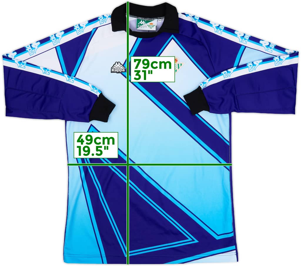1995-97 Real Betis GK Shirt - 8/10 - (XL.Boys)